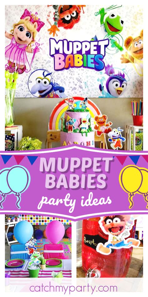 Muppet Babies Birthday Aarohis Colourful 1st Birthday Celebrations