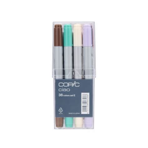 Copic Ciao Marker Set 36 Piece Set E 1 Kroger