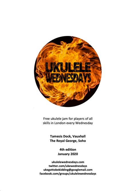Songbook | Ukulele Wednesdays