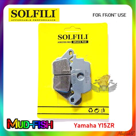 Solfili Rear Disc Brake Brek Pad Belakang For Yamaha Y15zr Y15 Lc135