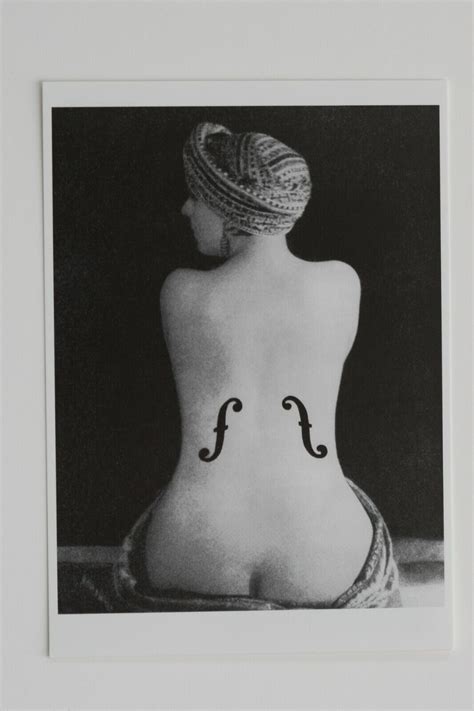 Man Ray Ingre S Violin Art Postcard New Ebay