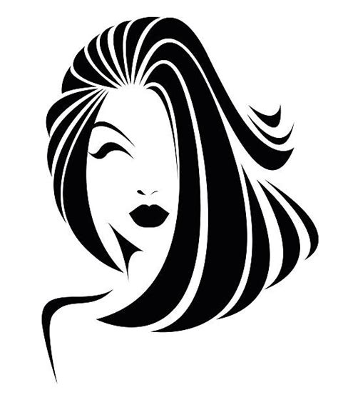 Model With Black Hair Illustrations Royalty Free Vector Graphics