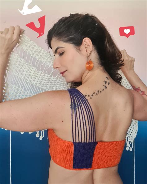 Biquíni Olinda em crochê feito o fio BIKINI TBT