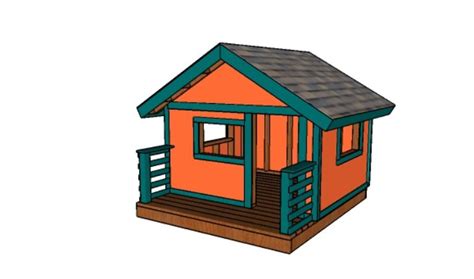 Kids Playhouse Plans | HowToSpecialist - How to Build, Step by Step DIY ...