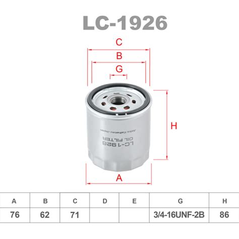 Фильтр масляный LYNXauto LC-1926 - выгодная цена, отзывы ...