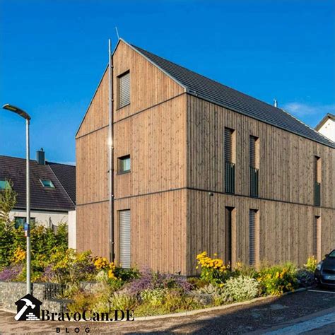 Fassadenverkleidung Holz Außen Tipps Ideen Und Vorteile Bravocande