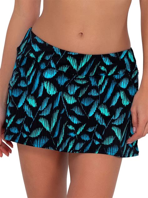Printed Sporty Skirted Bikini Bottom Swimsuit Walmart