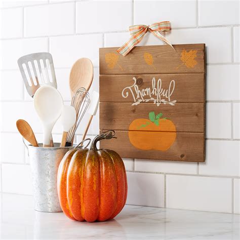 Makebreak Thankful Plaque Projects Michaels