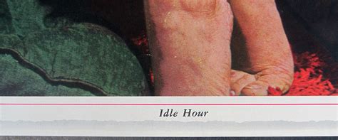 Large Vintage Idle Hour Nude Pinup Art Erotica Sexy Ca S X Etsy