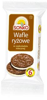 Wafle Ry Owe W Czekoladzie Mlecznej G Sonko Mini Market