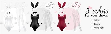 Geyoga Bunny Costume Women Lingerie And Tails Bodysuit Role Play Rabbit Outfit Set For Halloween