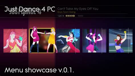 Just Dance 4 Pc Menu Showcase V01 Youtube