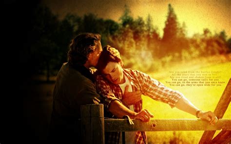 Jonathan Kent Comforting Clark Wallpaper 1280×800 Smallville Wallpapers