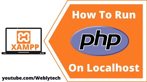 How To Run PHP File On Localhost XAMPP Open Php File In Browser YouTube