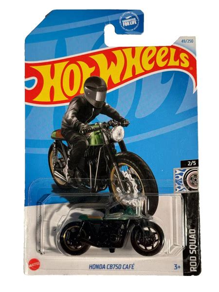 Hot Wheels Honda Cb Cafe Dark Green