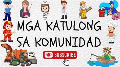 Mga Katulong Sa Komunidad Teacher Lee Yt Youtube