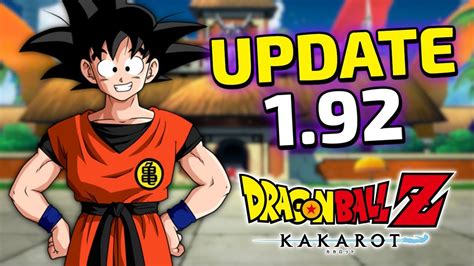 Dragon Ball Z Kakarot Update Details Youtube