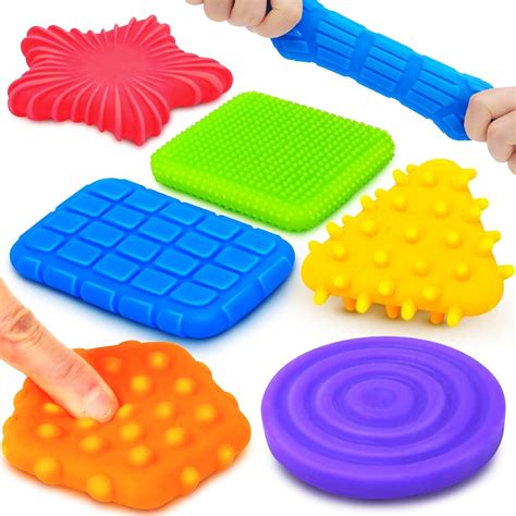 Sensory Toys for Kids with Autism : Toddler Textured Sensory Fidgets