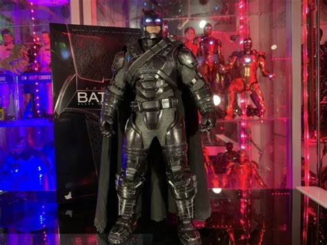 Hot Toys Batman Vs Superman Armored Batman Black Chrome Edition Mms Eur Picclick De