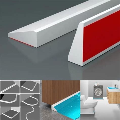 Силиконовый ограничитель воды для ванной комнаты, 100-300 см - купить с ...