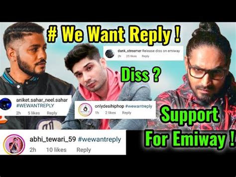 Raftaar And Kr Na No Diss Track For Emiway Bantai We Want Reply