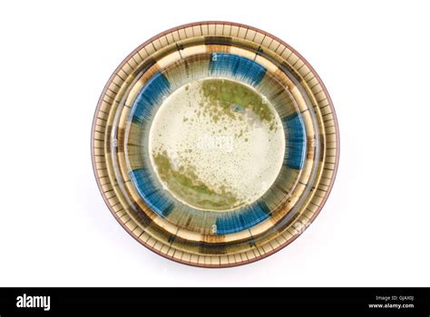 Isolated Colorful Pottery Dish Stock Photo Alamy