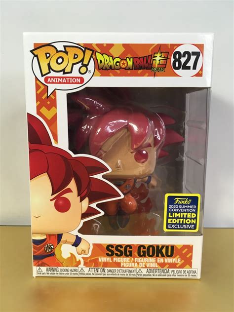 Funko Funko Pop SSG Goku 827 Summer Convention 2020 Limited Edition