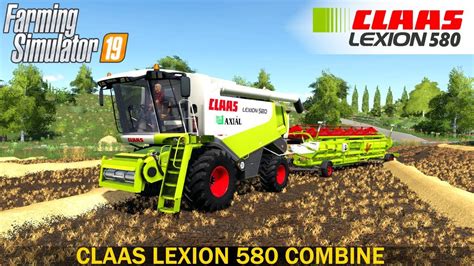 Farming Simulator Claas Lexion Combine Youtube