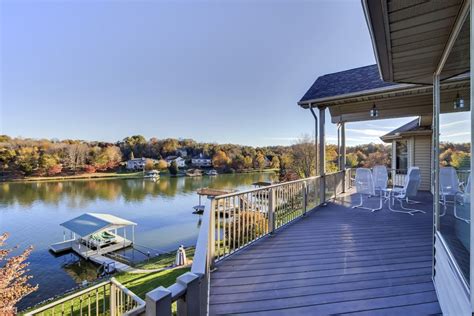 Charming Custom Built Lakefront Home With Dock This 3900 Square Foot