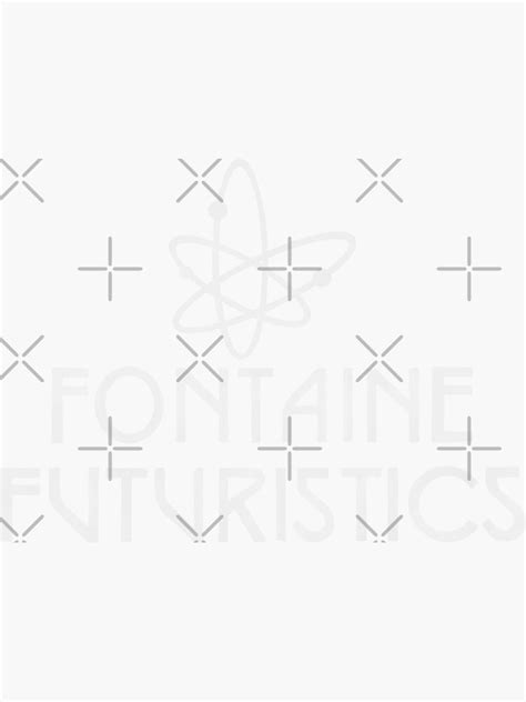 Fontaine Futuristics Logo Bioshock Sticker For Sale By Gdsplicer