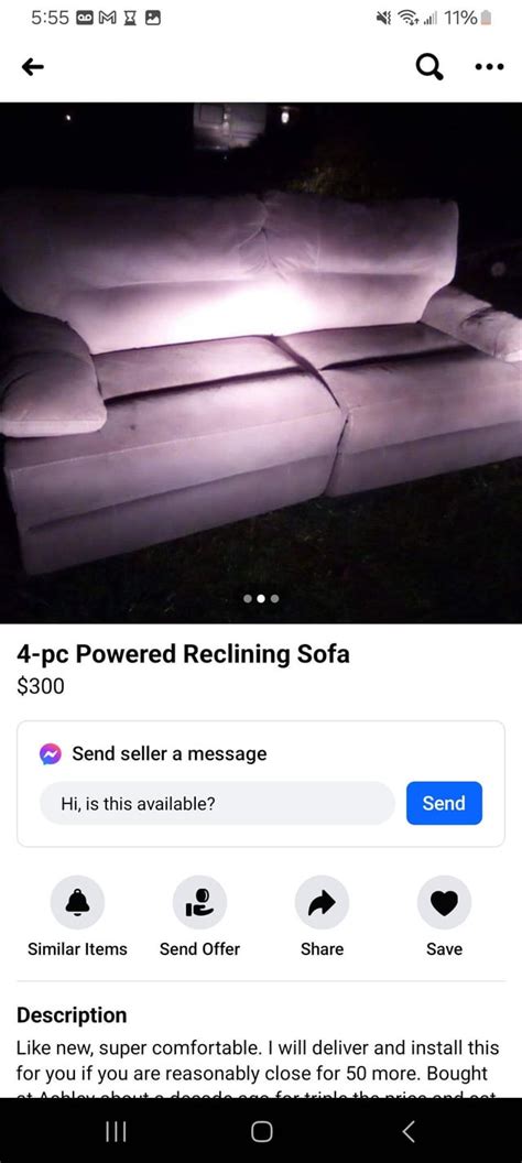 Couch With Threatening Aura Roddlyterrifying