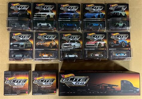 Hot Wheels Elite 64 COMPLETE LIST