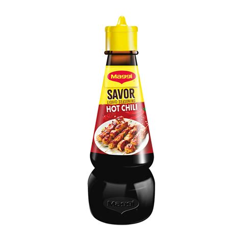 Maggi Savor Liquid Seasoning Chili 130ml Pack Of 2