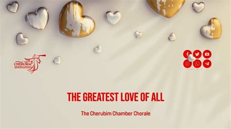 The Greatest Love Of All Arr Jay Althouse The Cherubim Cc Youtube