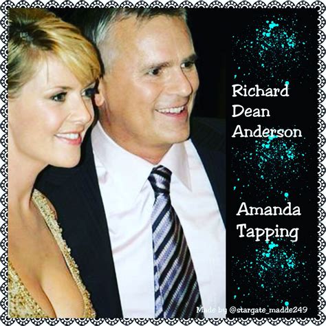 Amanda Tapping En Richard Dean Anderson Richard Dean Anderson Amanda