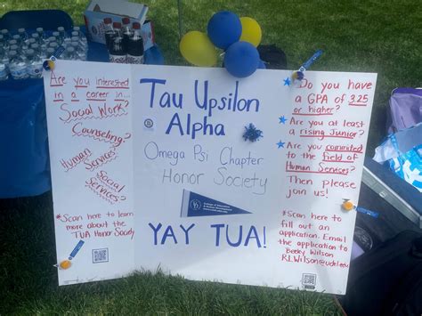 tau upsilon alpha human development  family sciences
