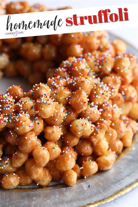 Easy Homemade Struffoli {Authentic Recipe & Video} | Cookies and Cups