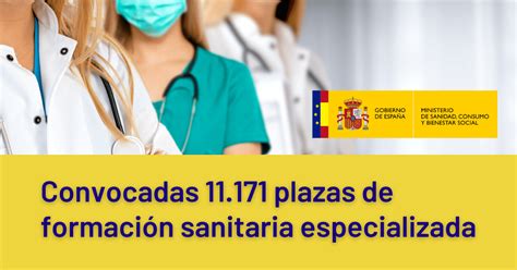 Mir M S De Plazas Convocadas Por El Ministerio De Sanidad