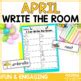 April Write The Room By Pocketful Of Centers TPT