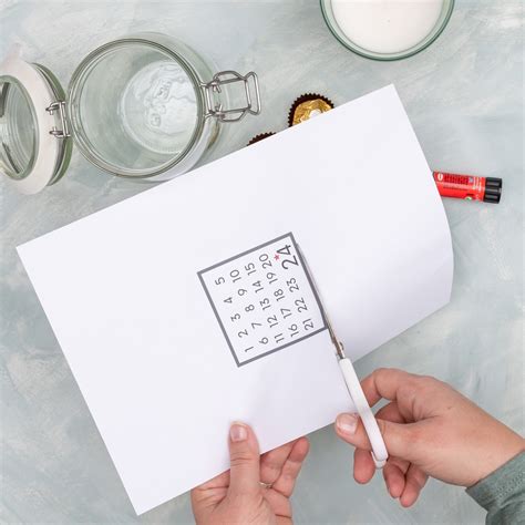 DIY Adventskalender mit Vorlage zum Ausdrucken Smillas Wohngefühl