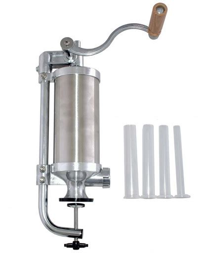 Шприц для набивки колбас ручной вертикальный нерж./ на 3 кг. фарша