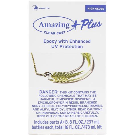 Alumilite Amazing Clear Cast Plus Epoxy Resin - Shop Hardware Tools for