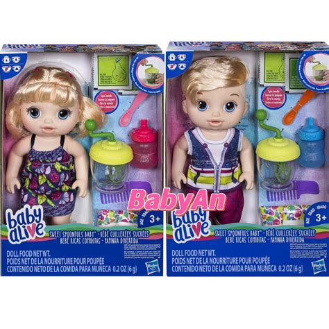 Baby Alive Sweet Spoonfuls Blonde Baby Girl And Boy Doll Shopee Philippines