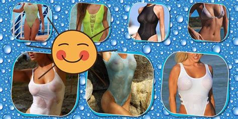 Chok Optagelser Pigers Bikini Bliver Gennemsigtig I Vand Sexnyheder Sexhistorier Og Sexfilm