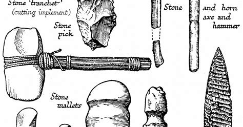 Primeras Etapas De La Edad De Piedra Stone Age Art Stone Age Tools