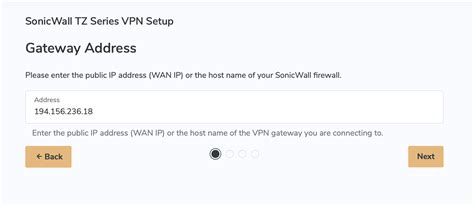 Configure Vpn For A Sonicwall Next Generation Firewall Vpn Tracker Blog