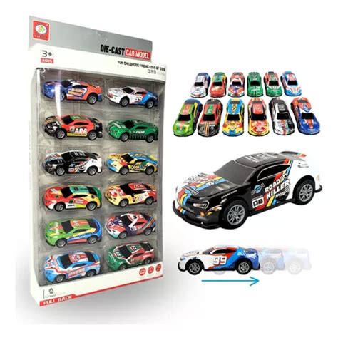 Kit Carrinhos Estilo Hot Wheels Carros Miniatura Fricção MercadoLivre