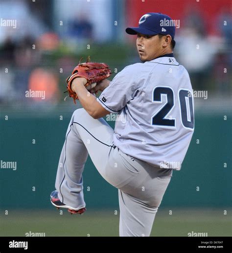 Daisuke Matsuzaka (Clippers), APRIL 6, 2013 - MLB : Daisuke Matsuzaka of the Columbus Clippers ...