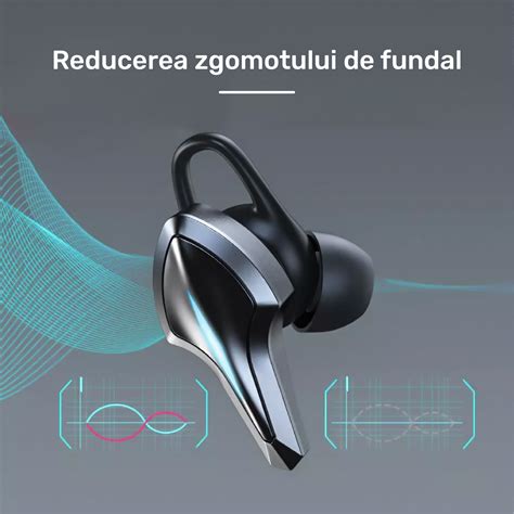 Безжични аудио слушалки Gemevo FUTURE X, слушалки за игри за телефон с ...