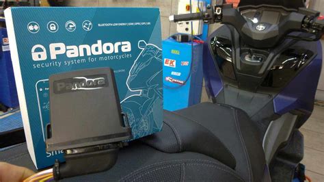 Pandora Moto EU - Tοποθετηση συναγερμου moto scooter - Orfanosmoto
